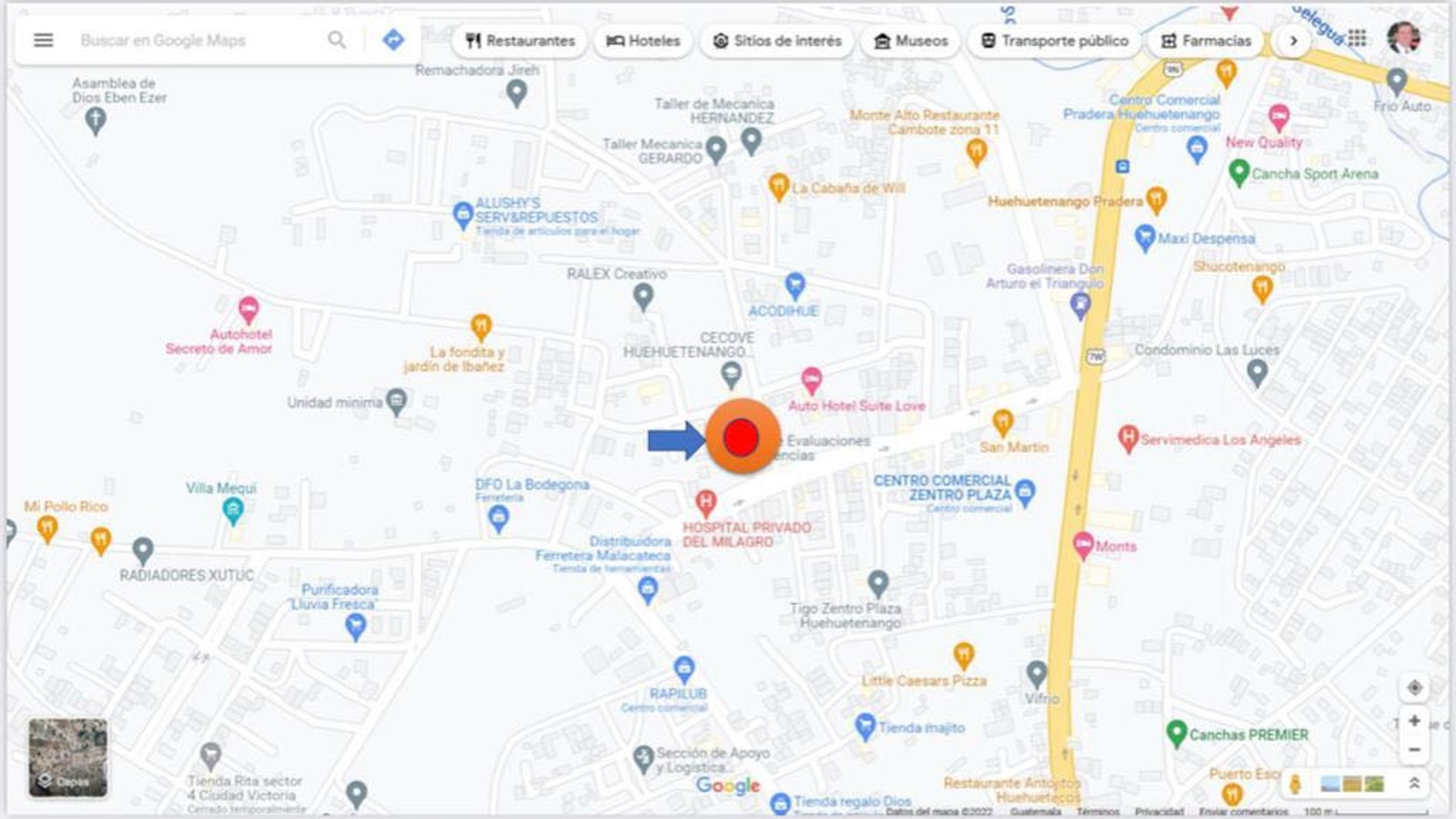 TERRENO EN RENTA EN HUEHUETENANDO