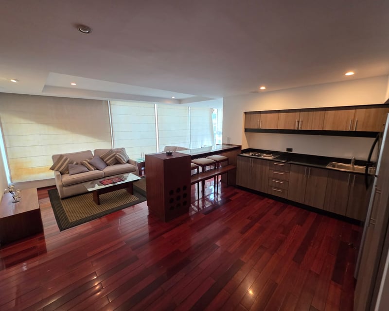 Apartamento en renta amueblado de 2 habitaciones en Z13 Ref-5534