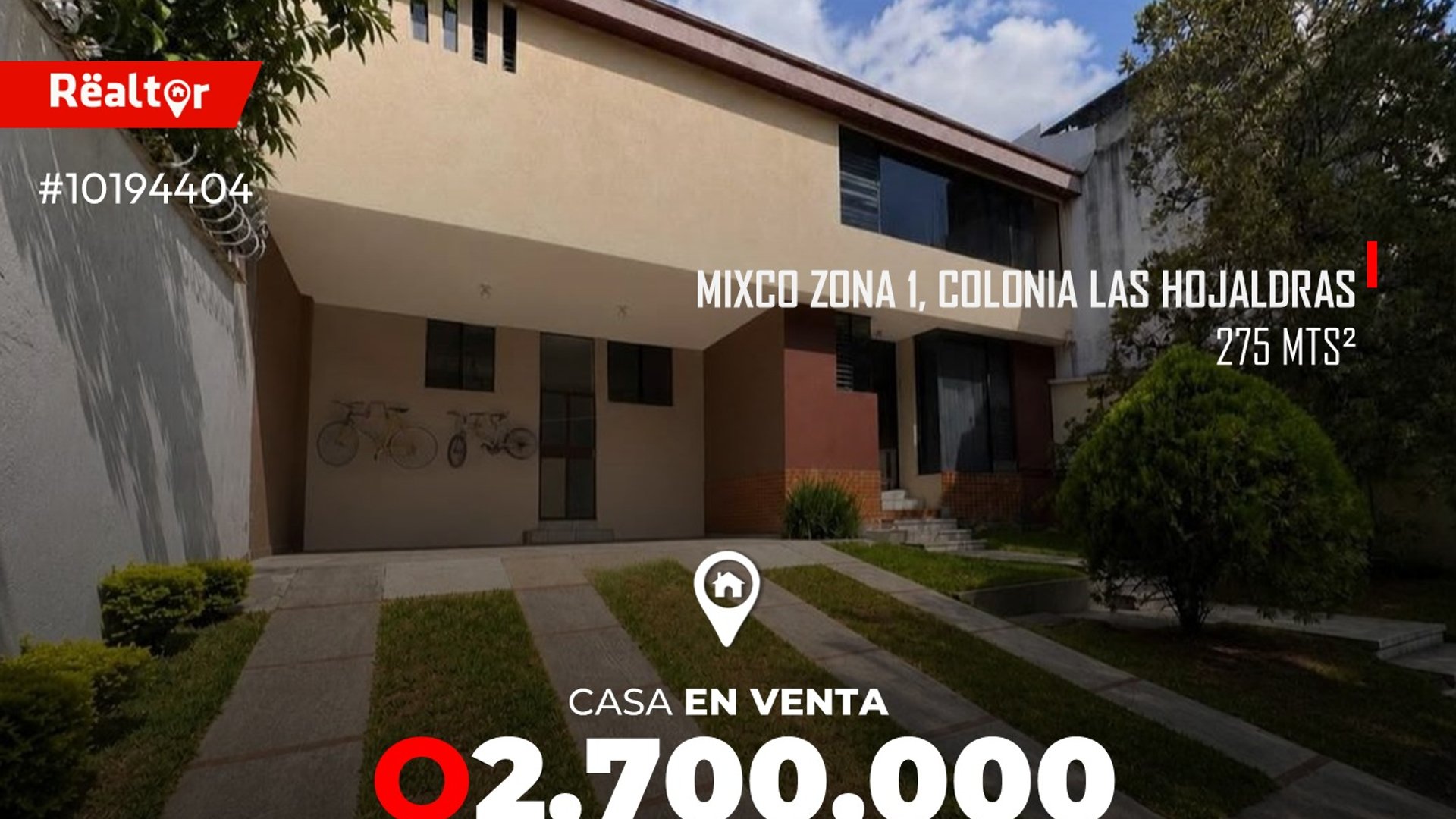 Casa en venta en Mixco zona 1 Colonia Las Hojarascas