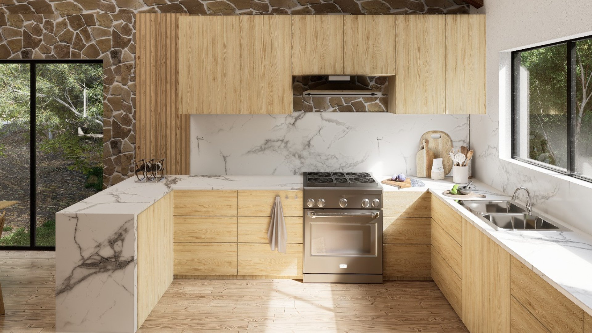 Proyecto de casa en planos finca en Fraijanes - Miniatura 4
