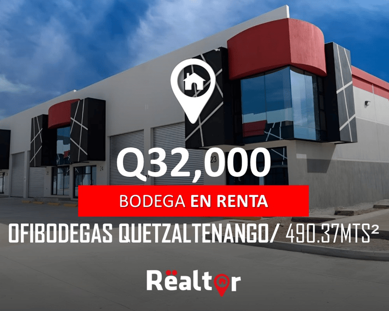 Bodega en renta en Ofibodegas Quetzaltenango