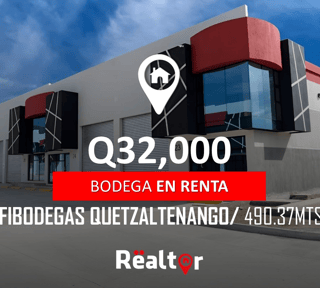 Bodega en renta en Ofibodegas Quetzaltenango