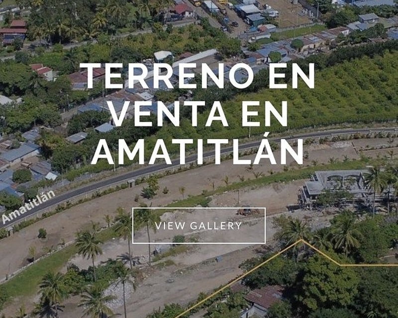Terreno en venta · Km 28 Circunvalación al Lago · Amatitlán