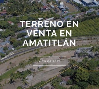 Terreno en venta · Km 28 Circunvalación al Lago · Amatitlán