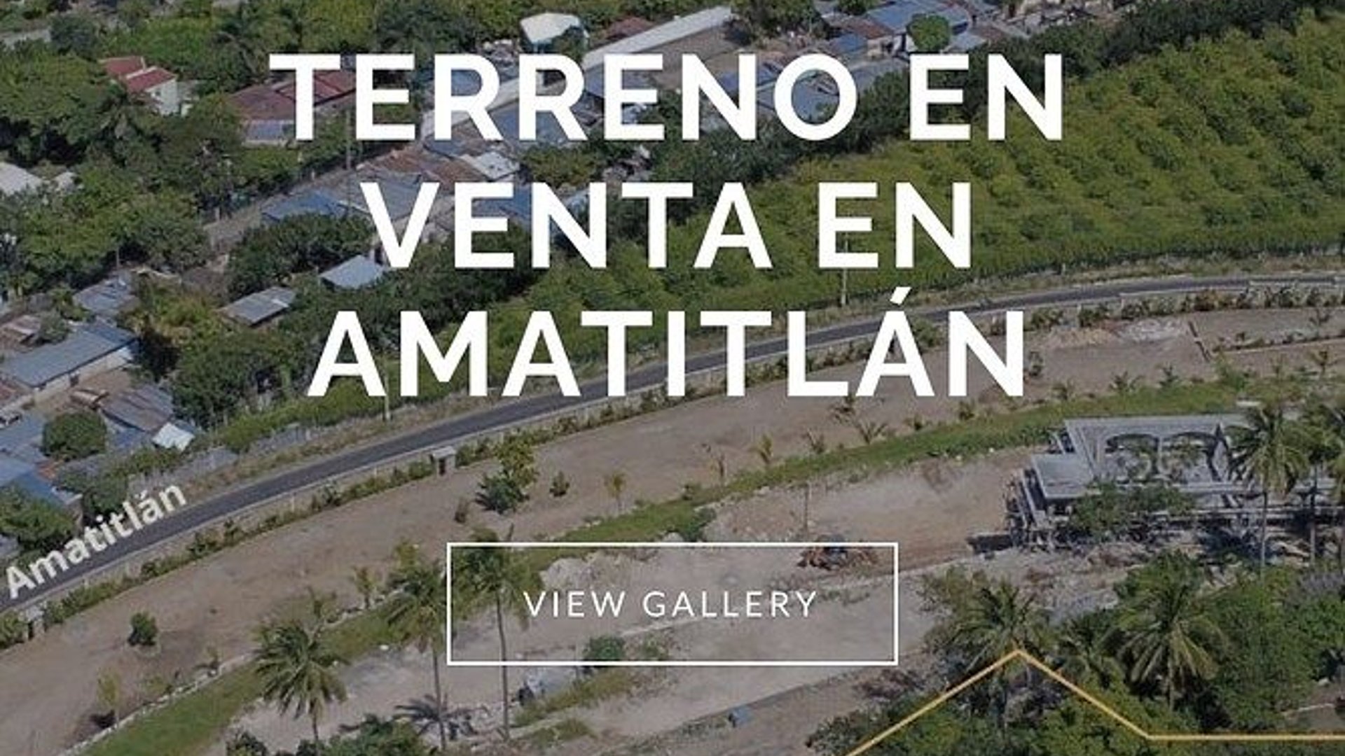 Terreno en venta · Km 28 Circunvalación al Lago · Amatitlán