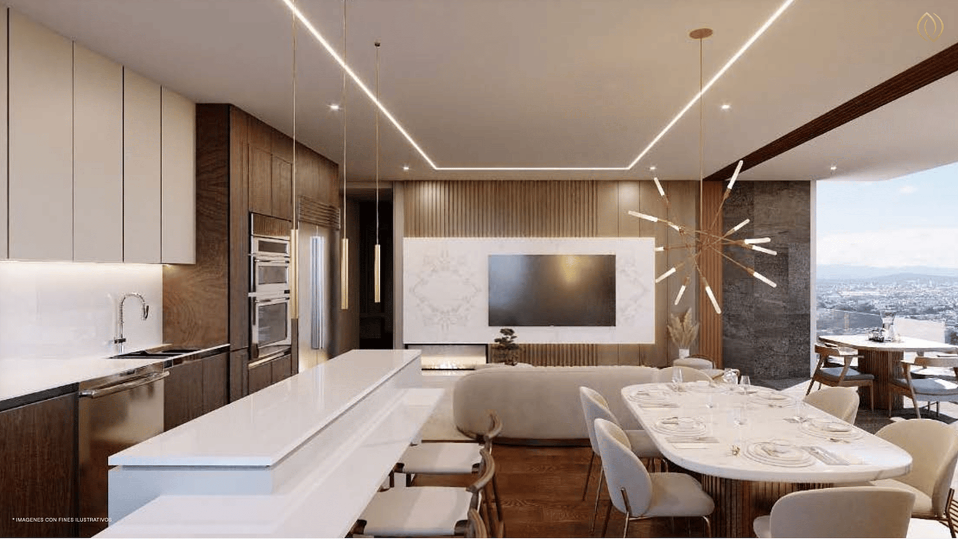 Penthouse de Lujo en Venta en Giardino Zona 10 - Miniatura 4