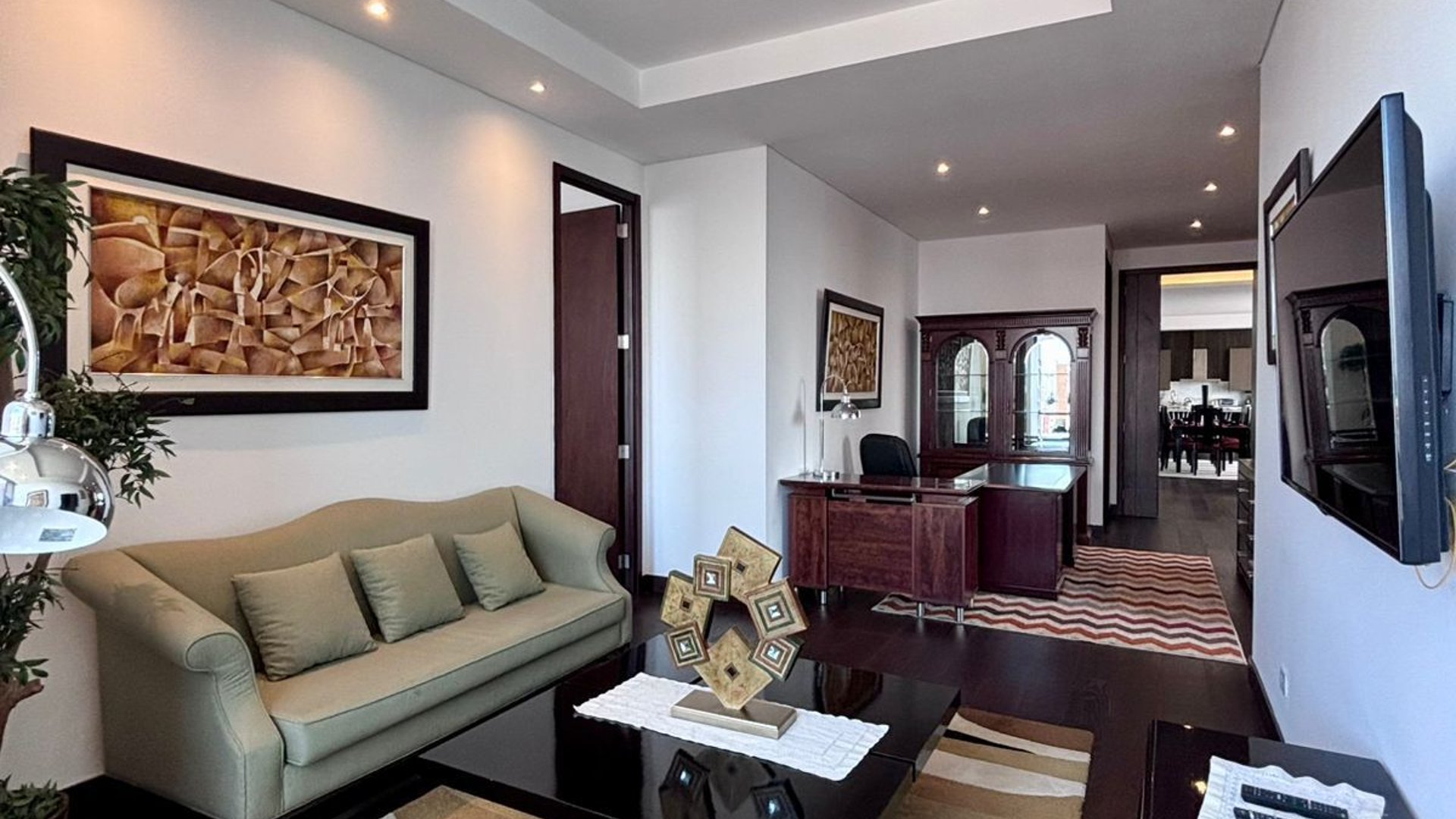 Venta de apartamento amueblado de 3 habitaciones en Z14 Ref-5345