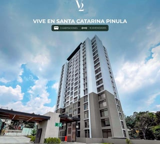 Apartamento en alquiler Villas Granada Premium II Sta Catarina Pinula