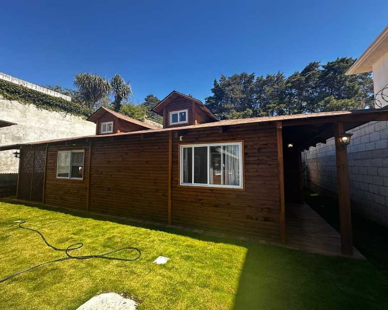 Alquilo Apartamento pequeño tipo cabaña Carr. Sta Elena Barillas