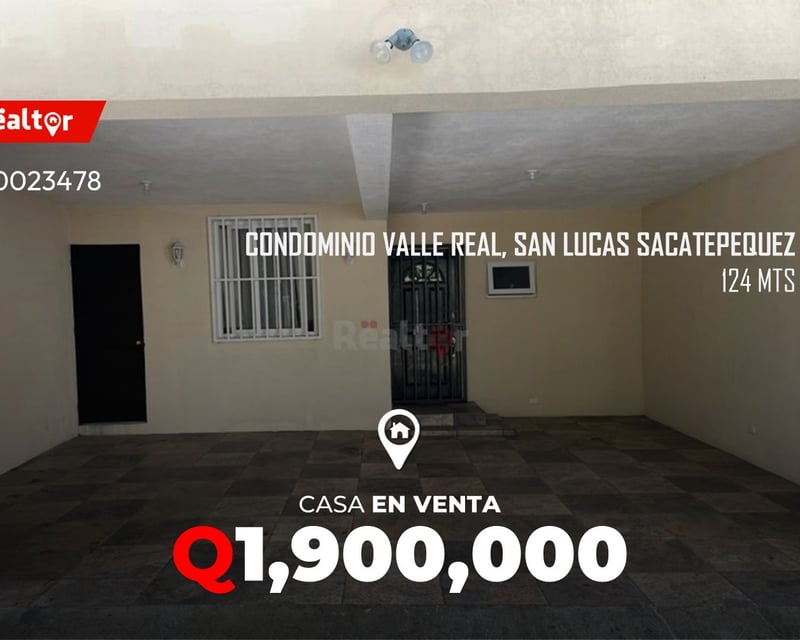 Casa en venta en Condominio Valle Real San Lucas Sacatepequez