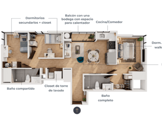 Apartamento en Pre-Venta en Mariscal Zona 11 - 4