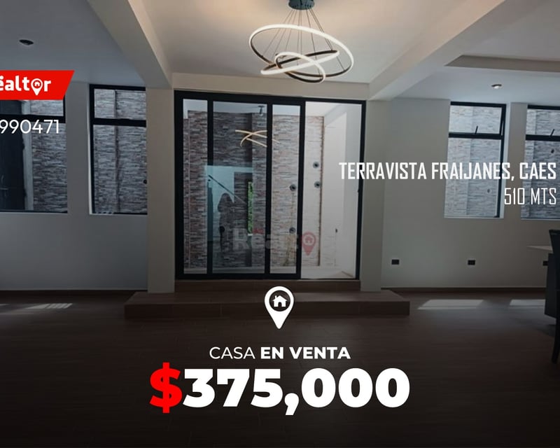 Casa en venta en Terravista Fraijanes CAES