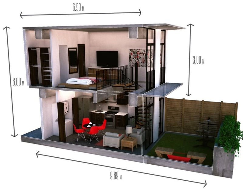 VENTA APARTAMENTO TIPO LOFT EN ZONA 10 LA FABRA