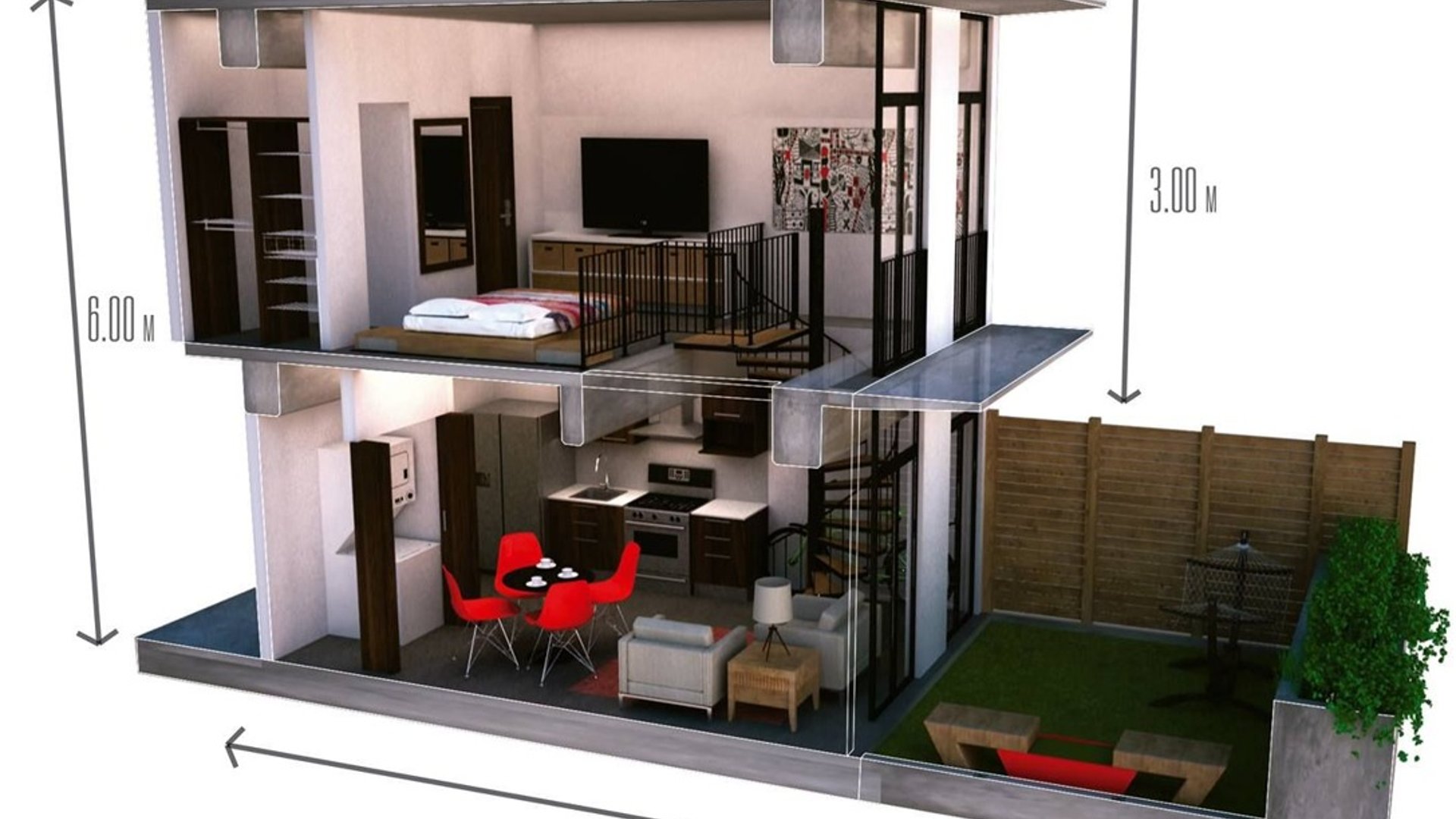 VENTA APARTAMENTO TIPO LOFT EN ZONA 10 LA FABRA