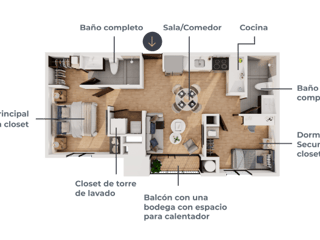 En venta apartamentos en planos en Mariscal Zona 11 - 4