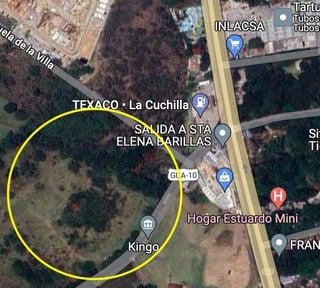Km. 25 Terreno en Renta, CES