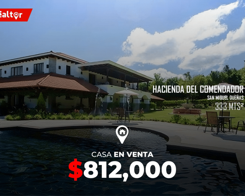 Casa en Venta en Hacienda del Comendador, San Miguel Dueñas
