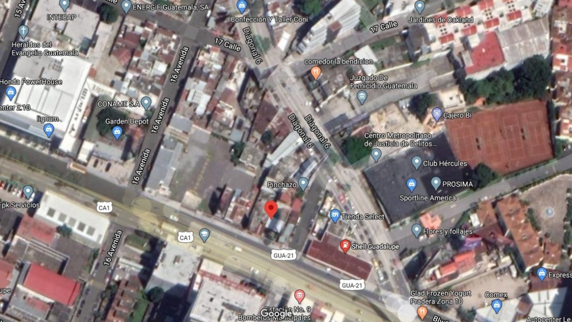 Terreno en Venta y Renta sobre Diagonal6 Zona 10