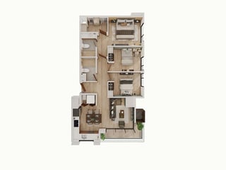 Apartamento en VENTA en zona 15 - 3