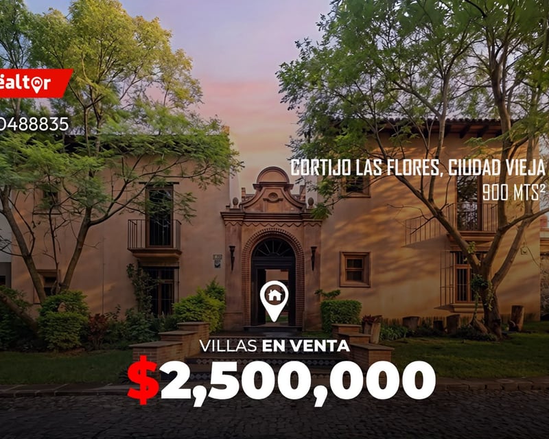 Villas en venta en Cortijo las Flores, Ciudad vieja 