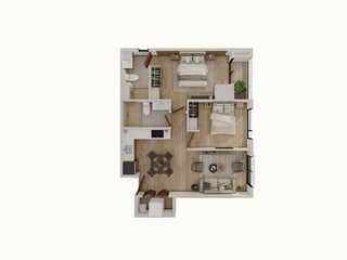 Apartamento en Venta zona 15 (en planos) - 4