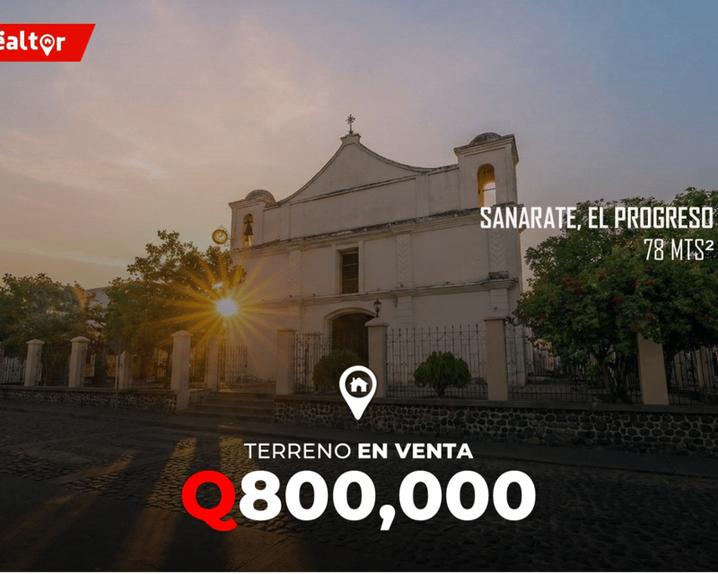 Terreno en Venta en Sanarate, El Progreso
