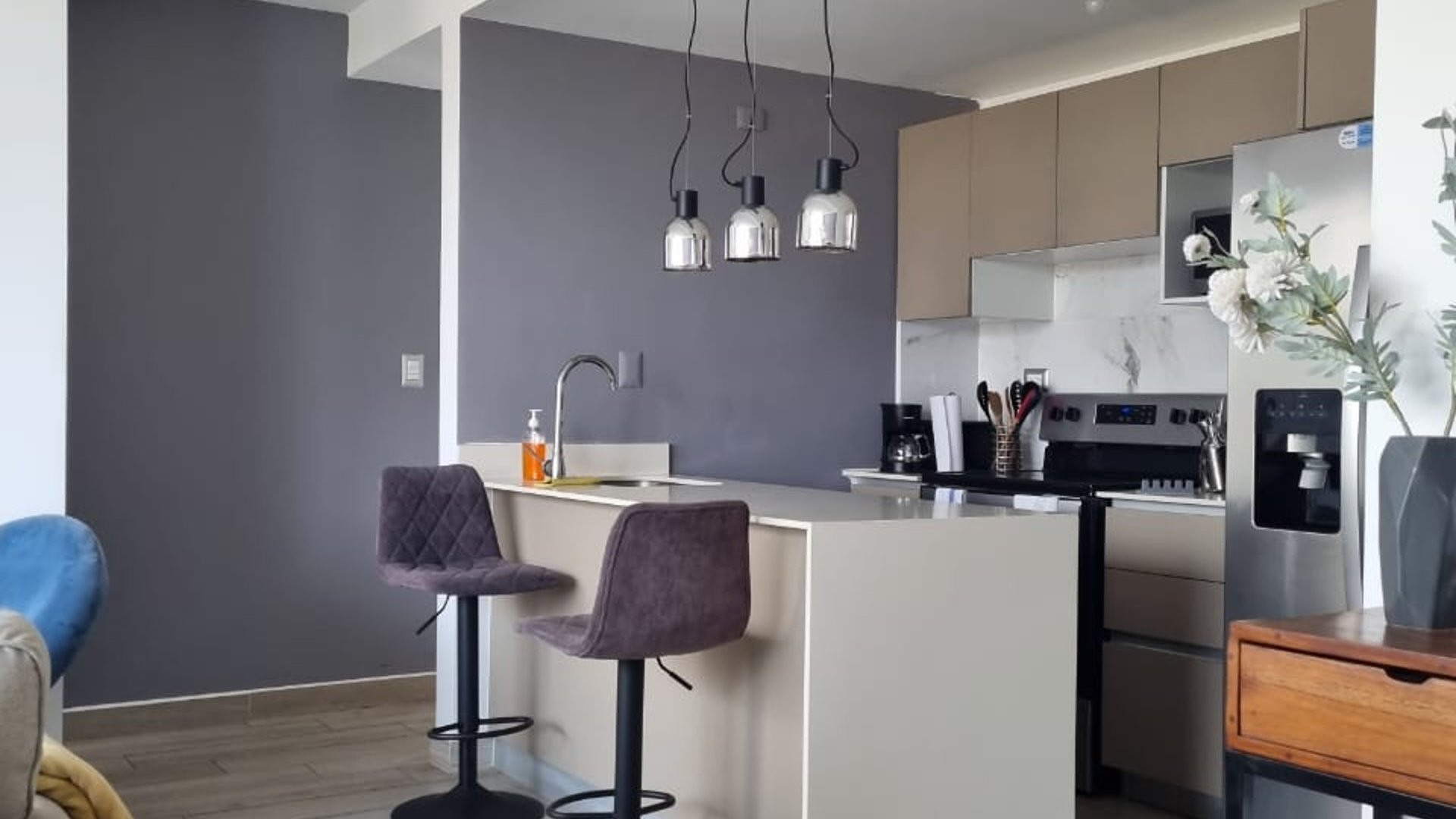 Apartamento en renta amueblado en Vista Hermosa, Zona 15 - Ref-6104