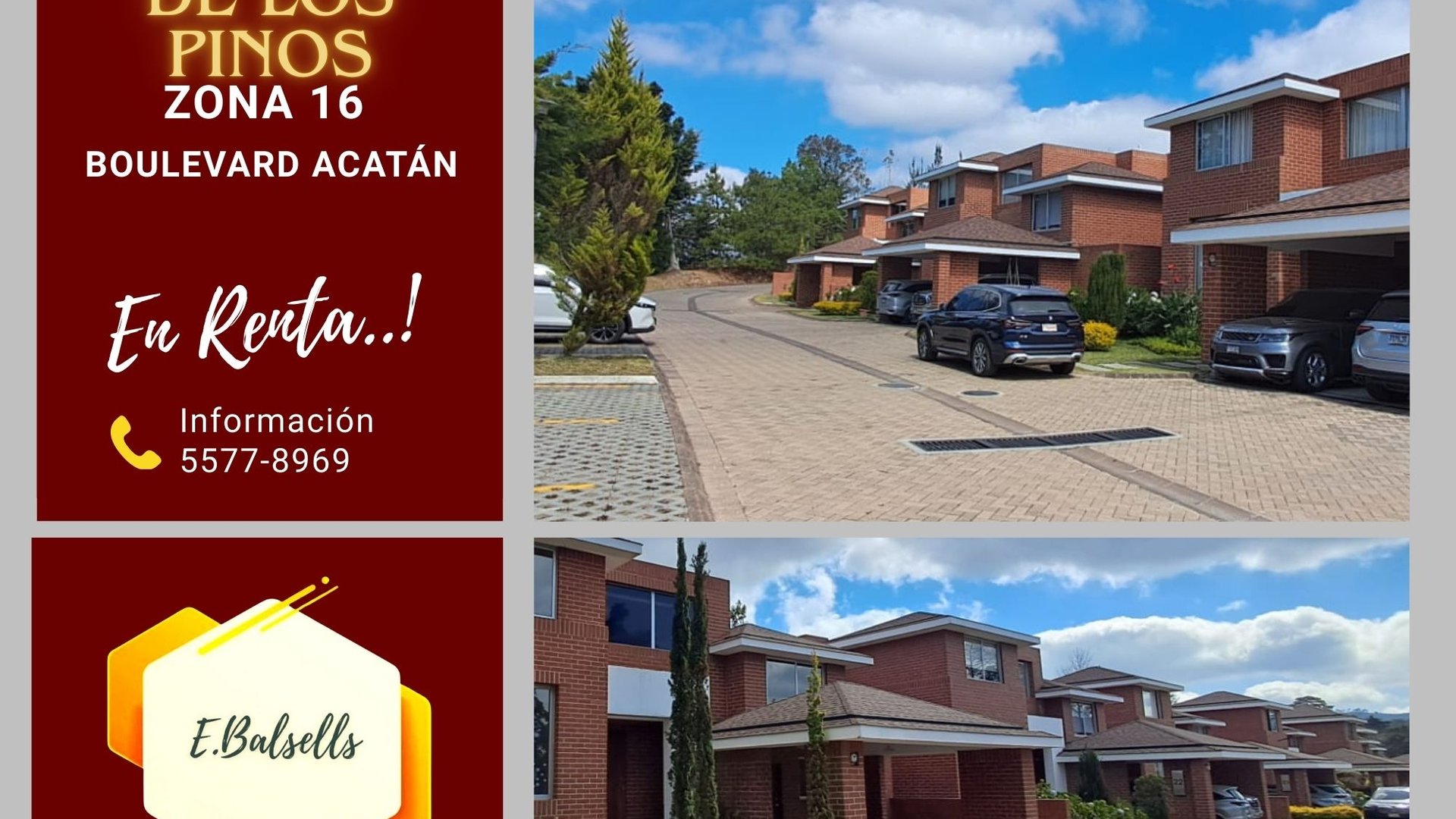 ZONA 16, LA LOMA DE LOS PINOS, HOUSE IN RENT