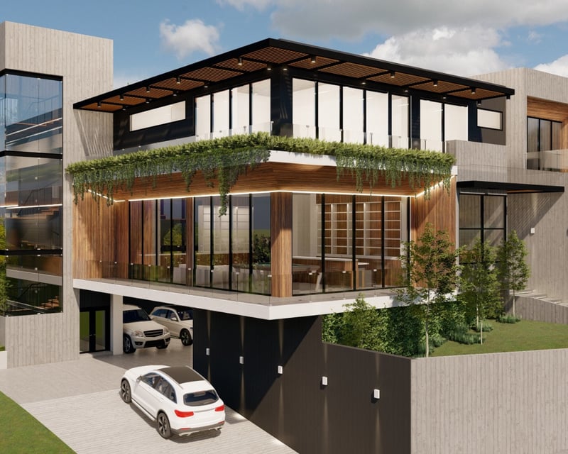 Mansión de Lujo en Vista al Valle - Elevador y 6 Habitaciones Ref-4983