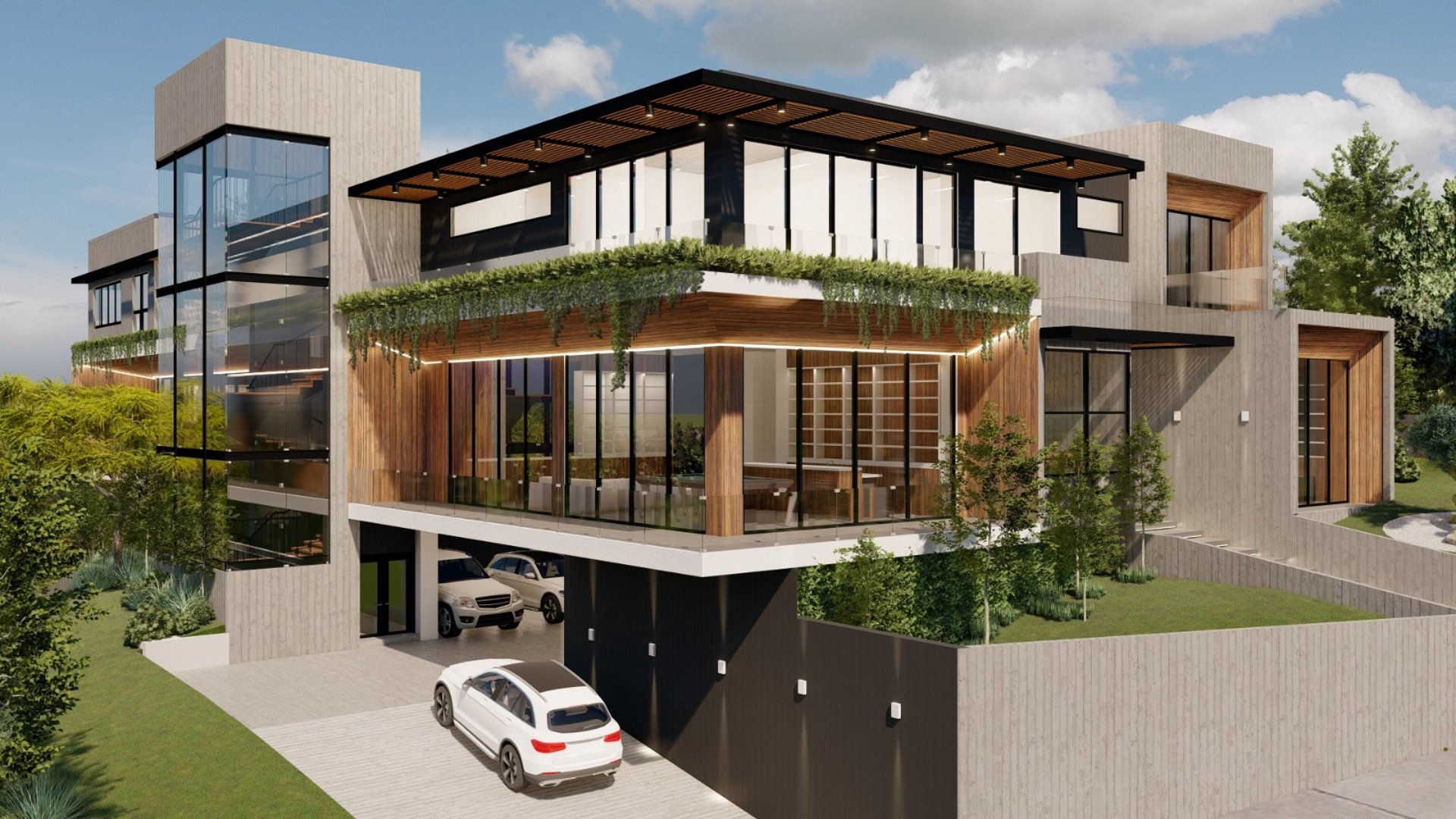 Mansión de Lujo en Vista al Valle - Elevador y 6 Habitaciones Ref-4983