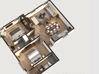 APARTAMENTOS EN VENTA DENTRO CONDOMINIO EN CIUDAD VIEJA  - 2