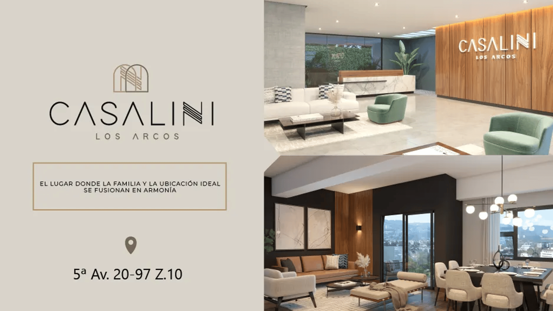 Vendo Apartamentos en Casalini Los Arcos Zona 10 Ref-4635