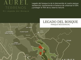 TERRENO EN  VENTA EN LEGADO DEL BOSQUE - 2