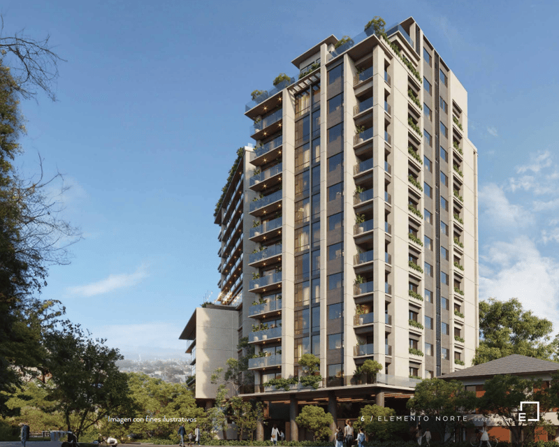 Elemento Plaza Berlin – Torre Norte Zona 13 | Apartamentos nuevos de 2,3 y 4 habitaciones