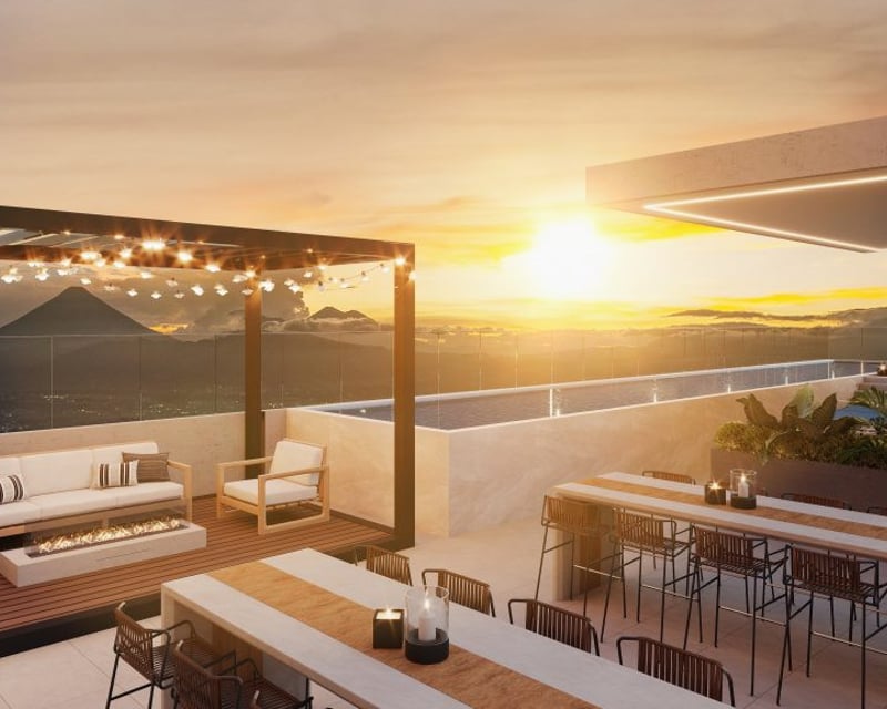 Apartamento en Construccion en la zona 10 en Venta