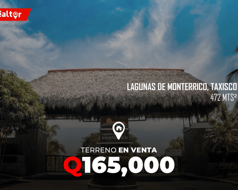 Terreno en Venta en Laguna de Monterrico, Santa Rosa
