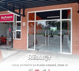 Local en Renta en Plaza Canadá, Zona 12