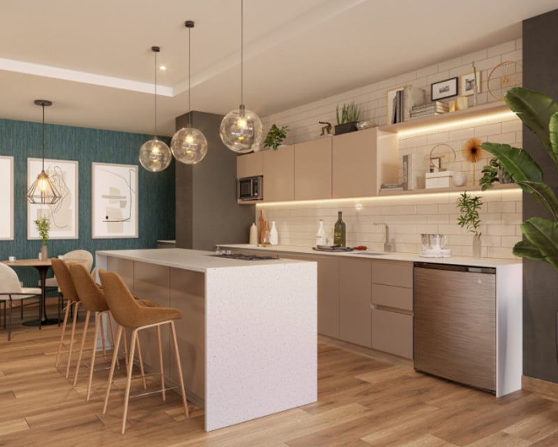 Apartamento en venta en la zona 17 sector Portales