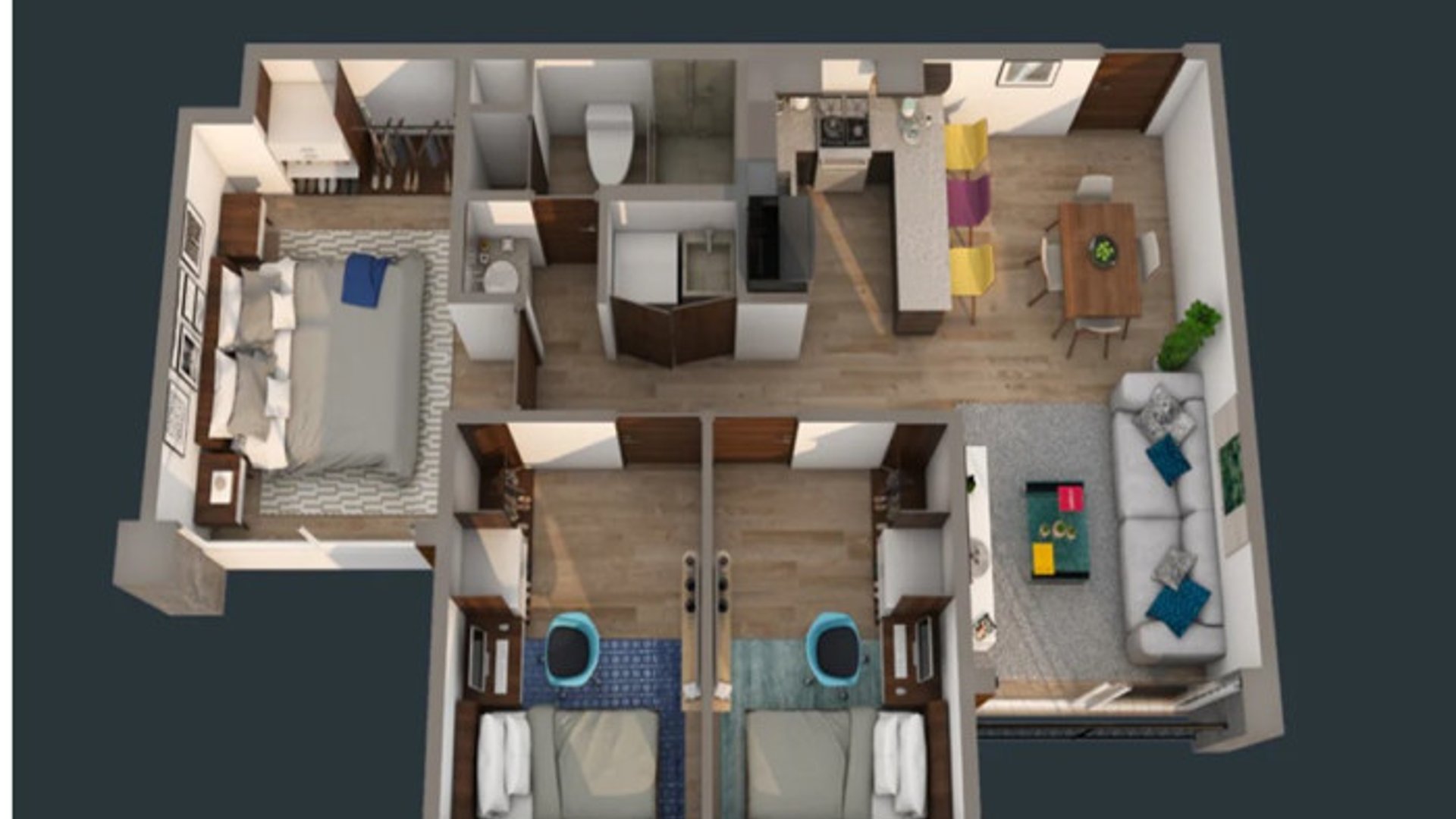 Venta Apartamento en "Cento" Santa Catarina Pinula - Miniatura 5