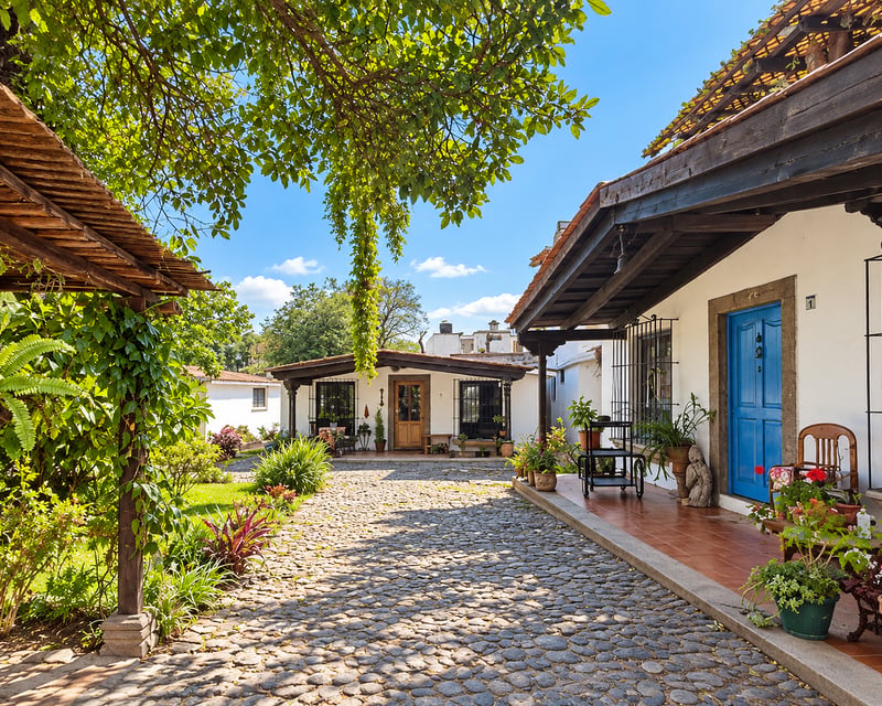 Casa de un Nivel en Venta en San Pedro Las Huertas, Antigua Guatemala –