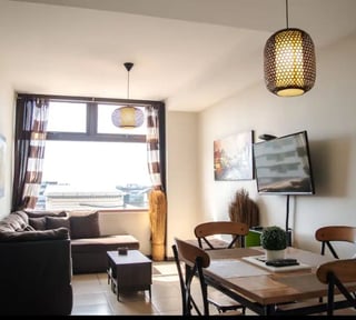 TORRE BARCELONA/ Apartamento Amueblado en renta, zona 9