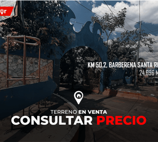 Terreno en Venta en el Km 50.2 en Barberena, Santa Rosa