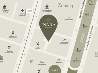 Apartamento en venta, Inara zona 13.  - 2