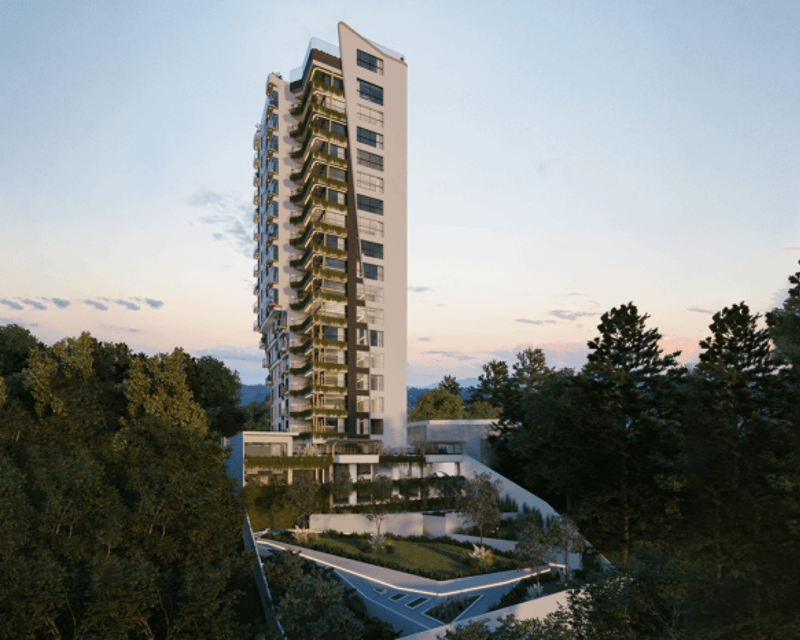 En venta Apartamento con Jardín en la Zona 15 en Planos