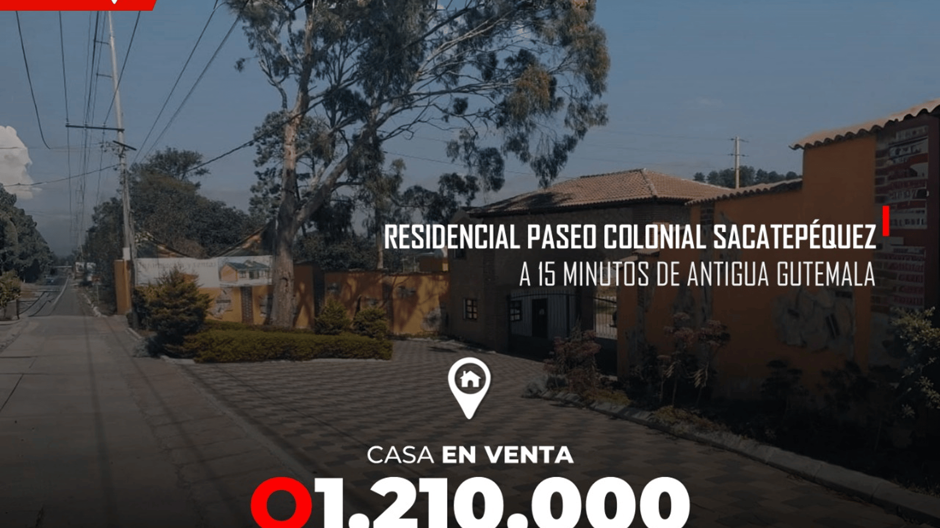 Casa en Venta en Condominio Paseo Colonial, Sacatepequez