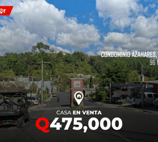 Casa en Venta en Condominio Azahares, San José Pinula