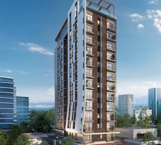 Apartamento en Bonadíez Zona 10 de 2 habitaciones con ingreso independiente