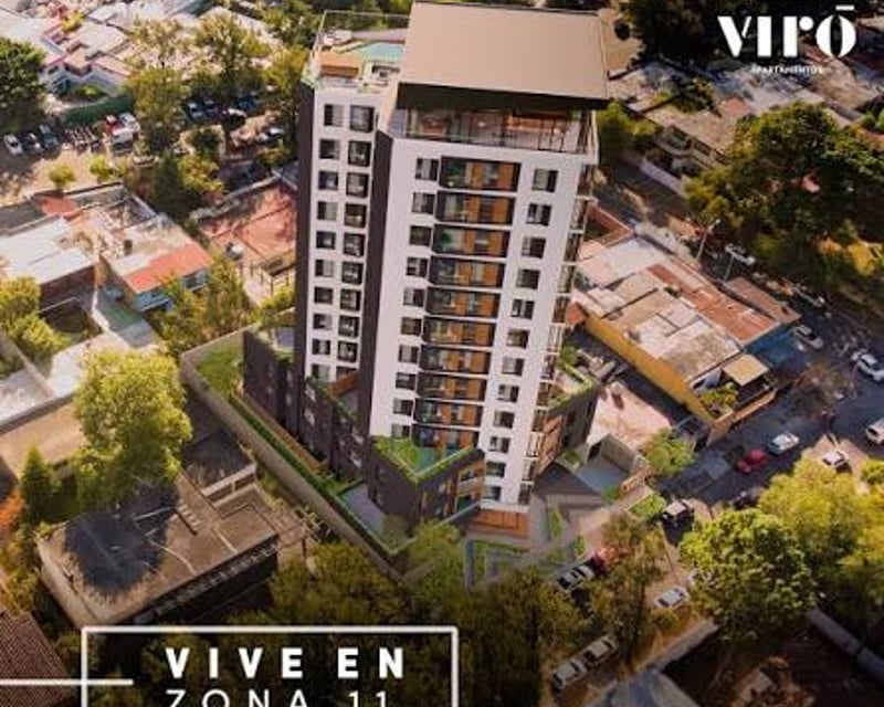 📍 APARTAMENTO EN VENTA – 2 HAB + PISCINA | EDIFICIO VIRO | ZONA 11