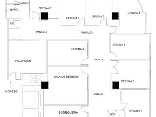 Rento Oficina en zona 14 Ref-4701 - 4