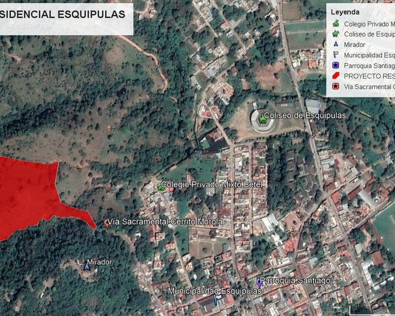 Terreno en venta, en Esquipulas